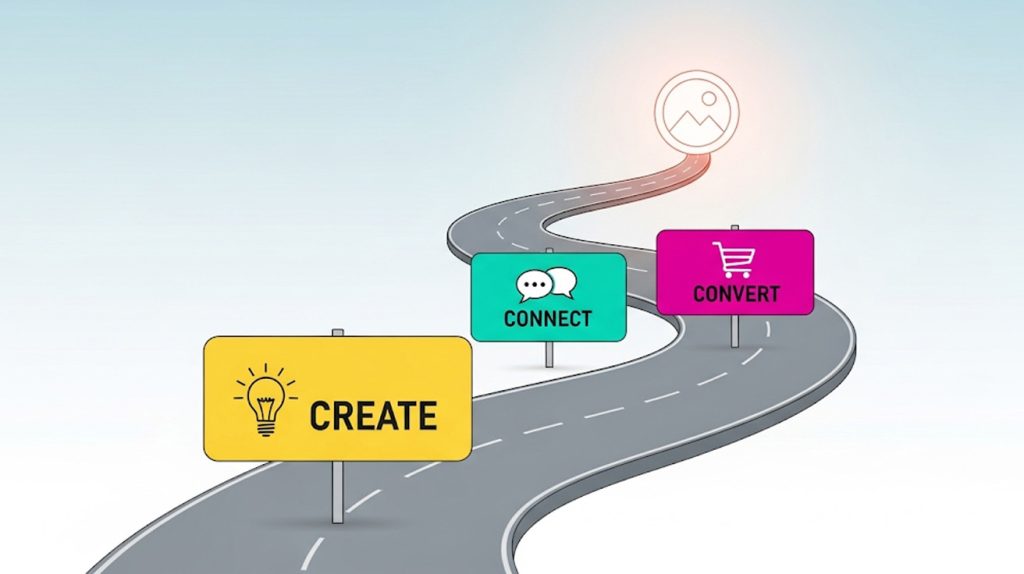 The 3-Step Instagram Roadmap