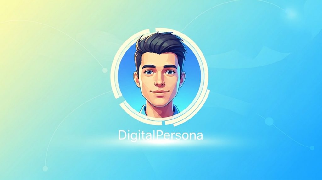 An illustration of a clear profile picture and a glowing username, symbolizing the importance of a strong first impression on an Instagram profile.